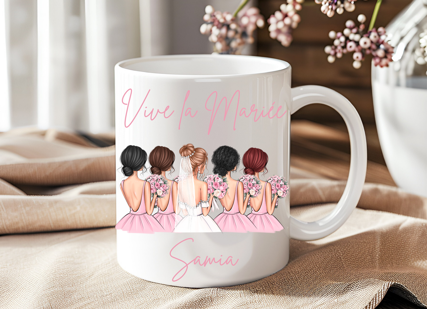 Mug Team Mariée