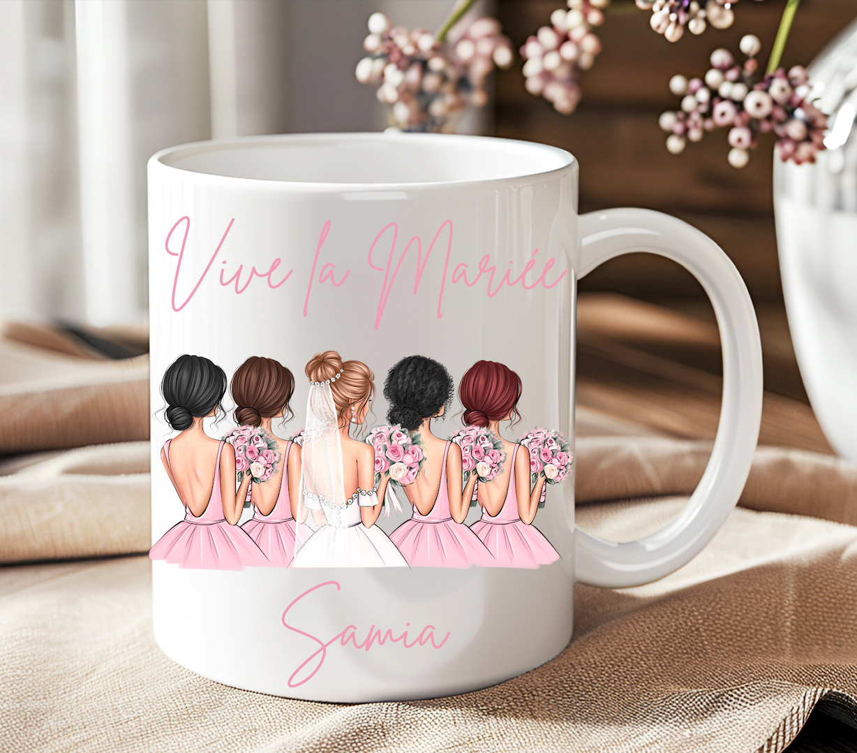 Mug Team Mariée