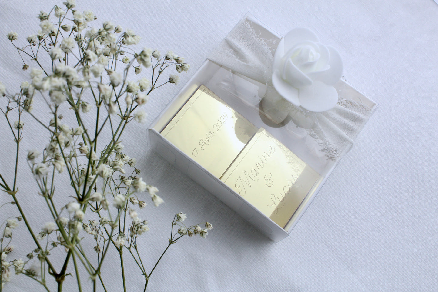 Coffret dragées & Gravures