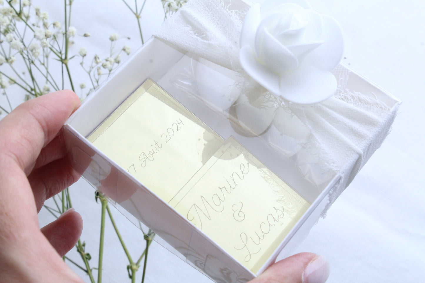 Coffret dragées & Gravures