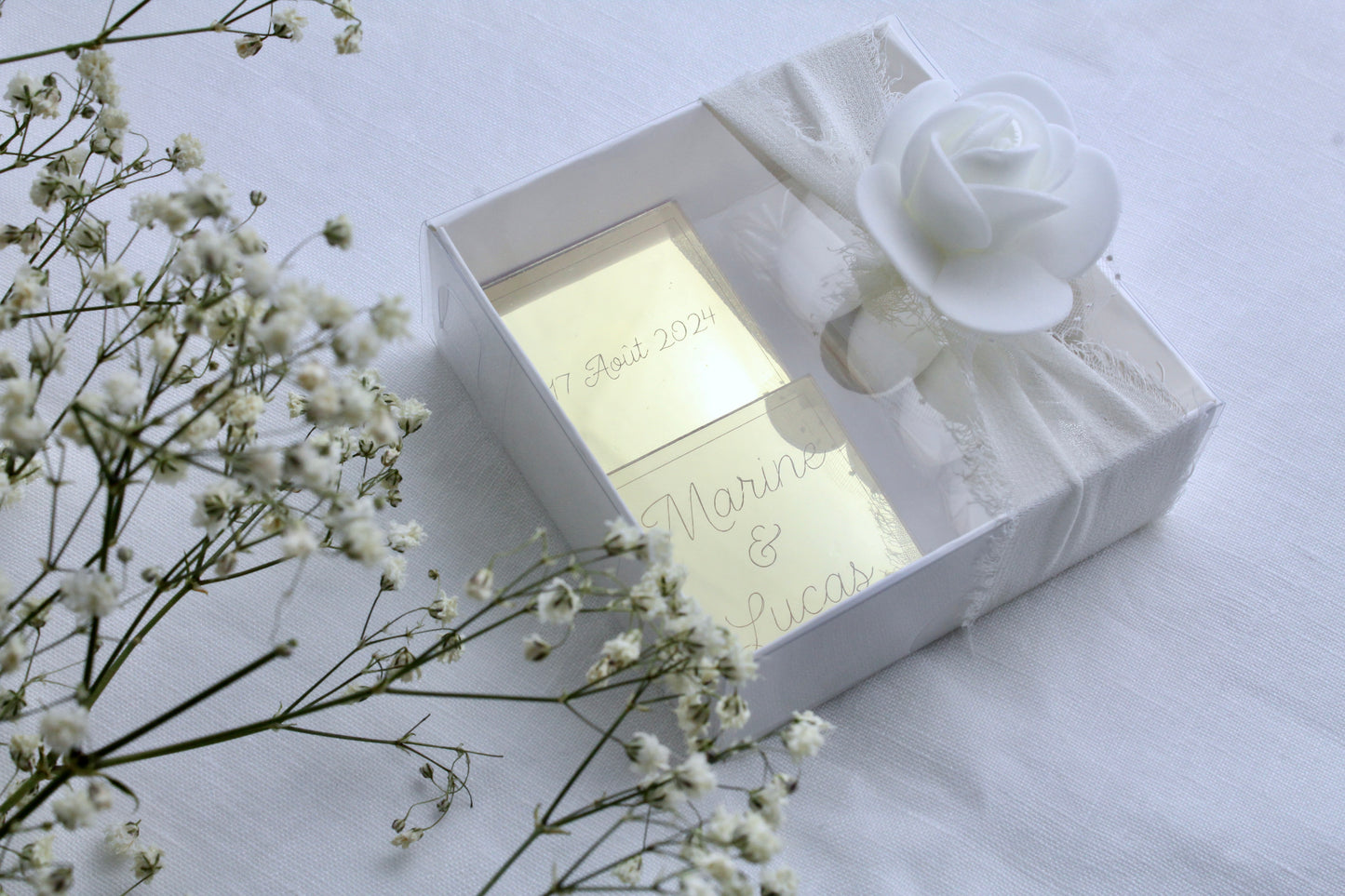 Coffret dragées & Gravures