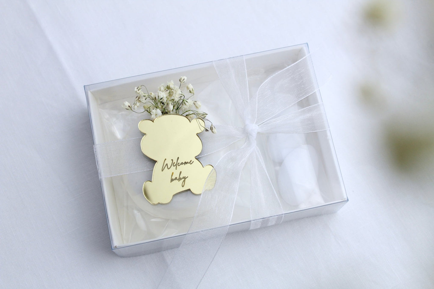 Coffret Ourson Welcome Baby - Presti Biscuit
