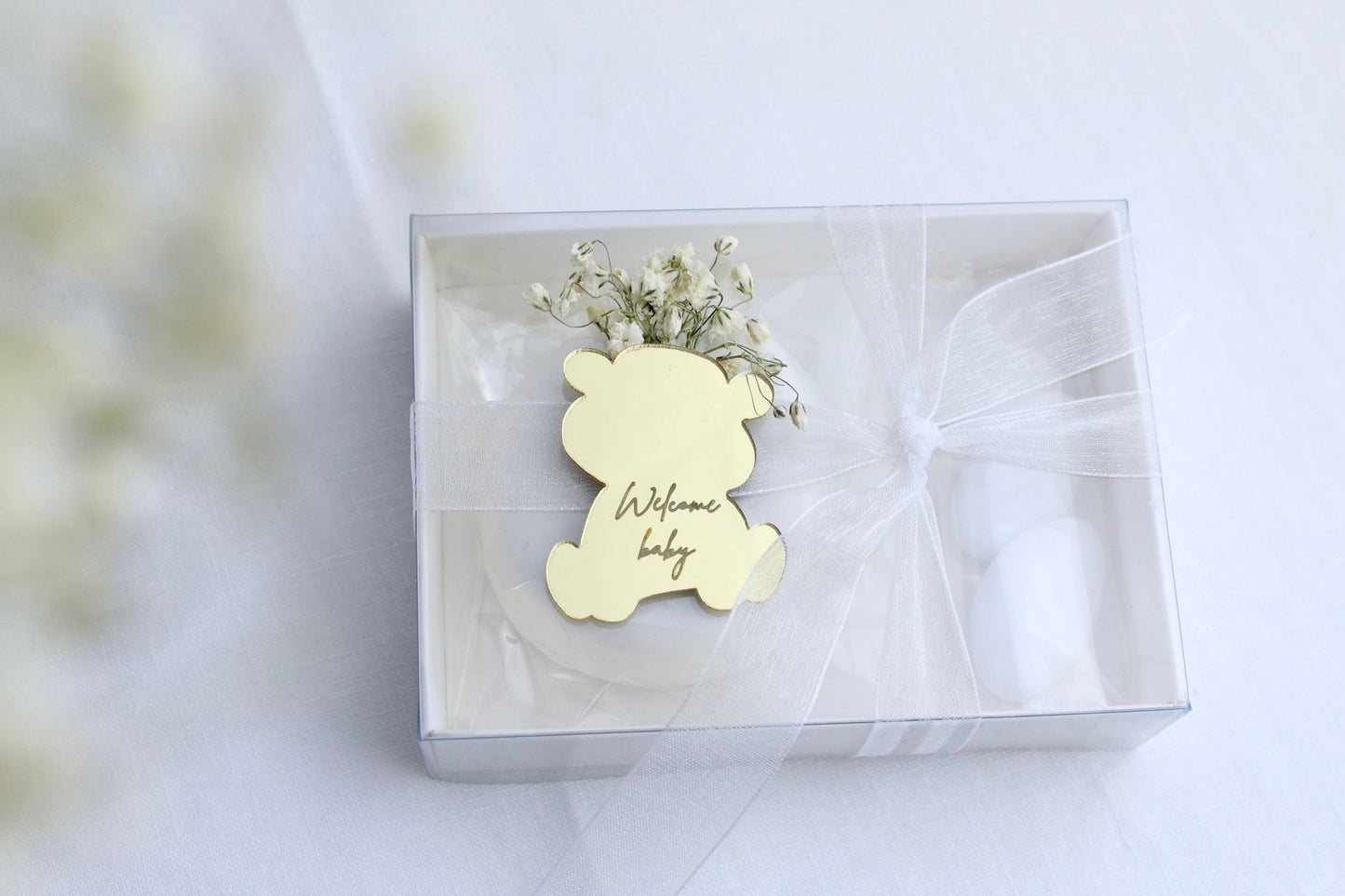 Coffret Ourson Welcome Baby - Presti Biscuit