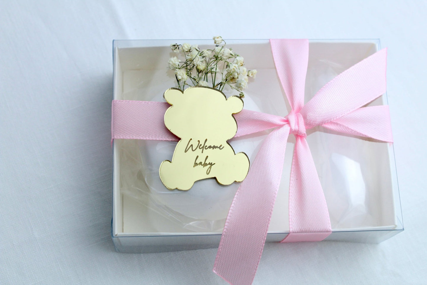 Coffret Ourson Welcome Baby - Presti Biscuit