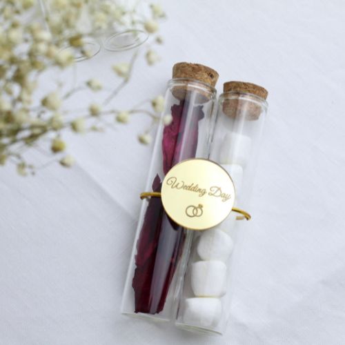 Fioles Guimauves & pétales de rose - Presti Biscuit