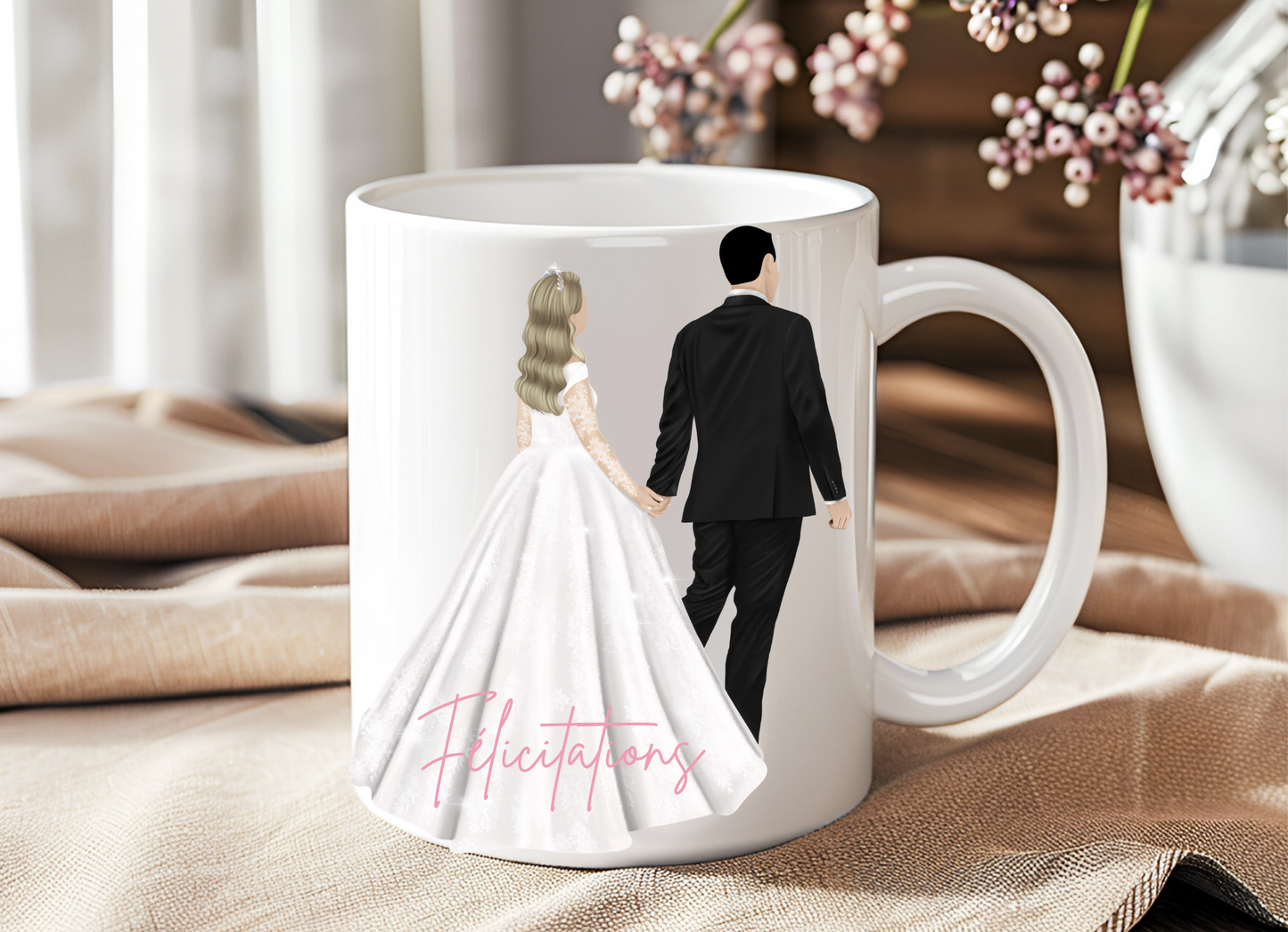 Mug Personnalisé Félicitation