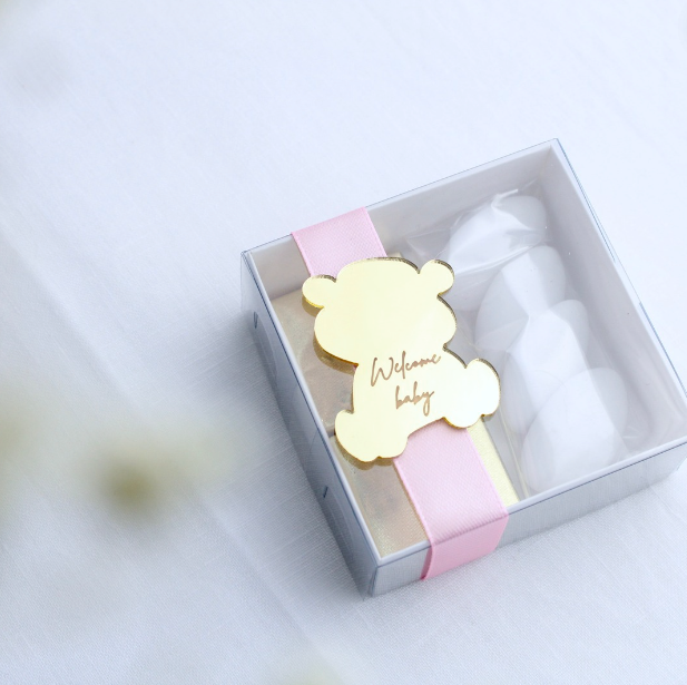 Goldene Teddybär-Box