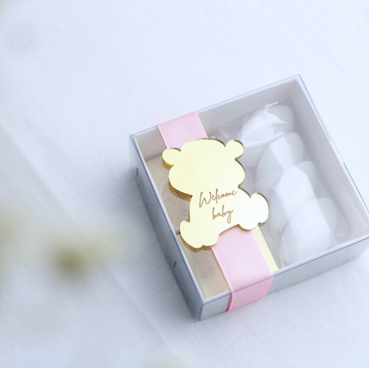Goldene Teddybär-Box
