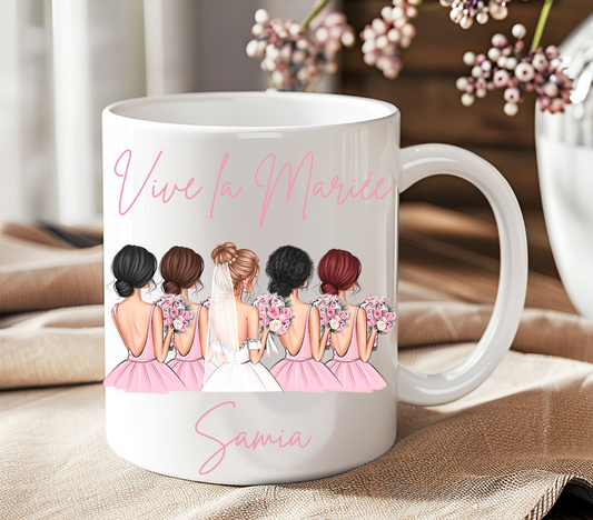 Mug Team Mariée