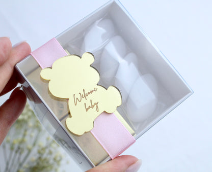 Goldene Teddybär-Box