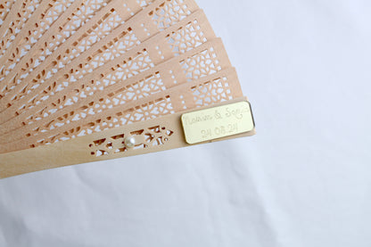 Eventail en Bois Personnalisé