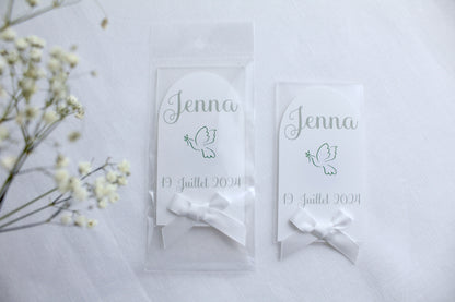 Magnet Blanc et Vert sauge