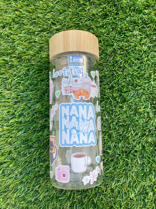 Infuseur en verre personnalisé