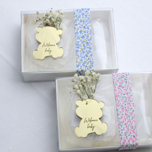 Coffret Cadeau Invité Liberty fleuri - Presti Biscuit