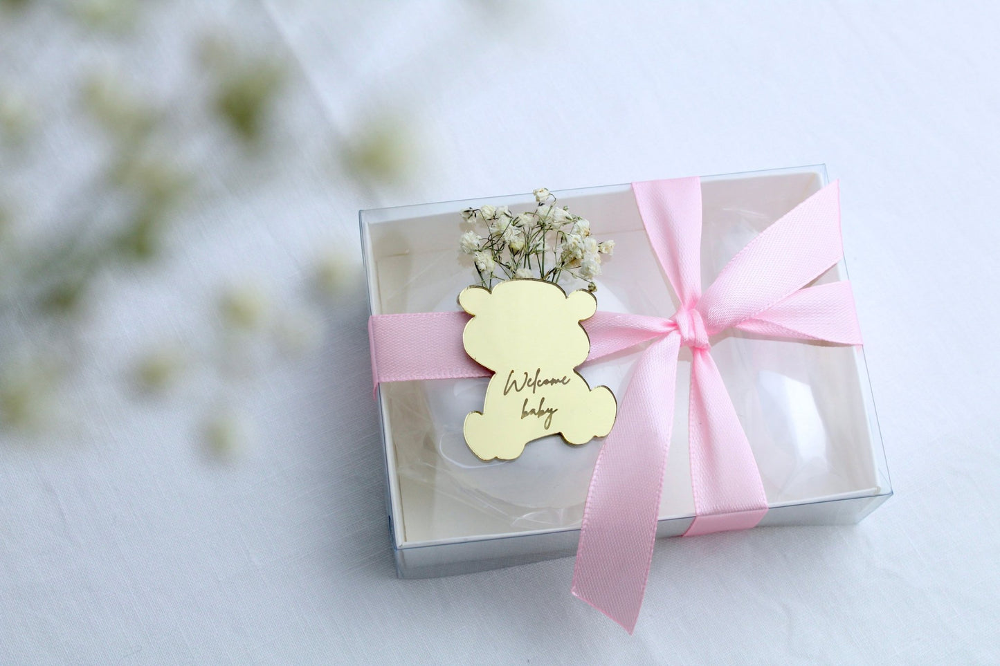 Coffret Ourson Welcome Baby - Presti Biscuit